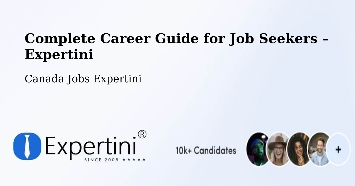 Career Guide for Job Seekers – Bedford - Bedford, Canada Jobs Expertini